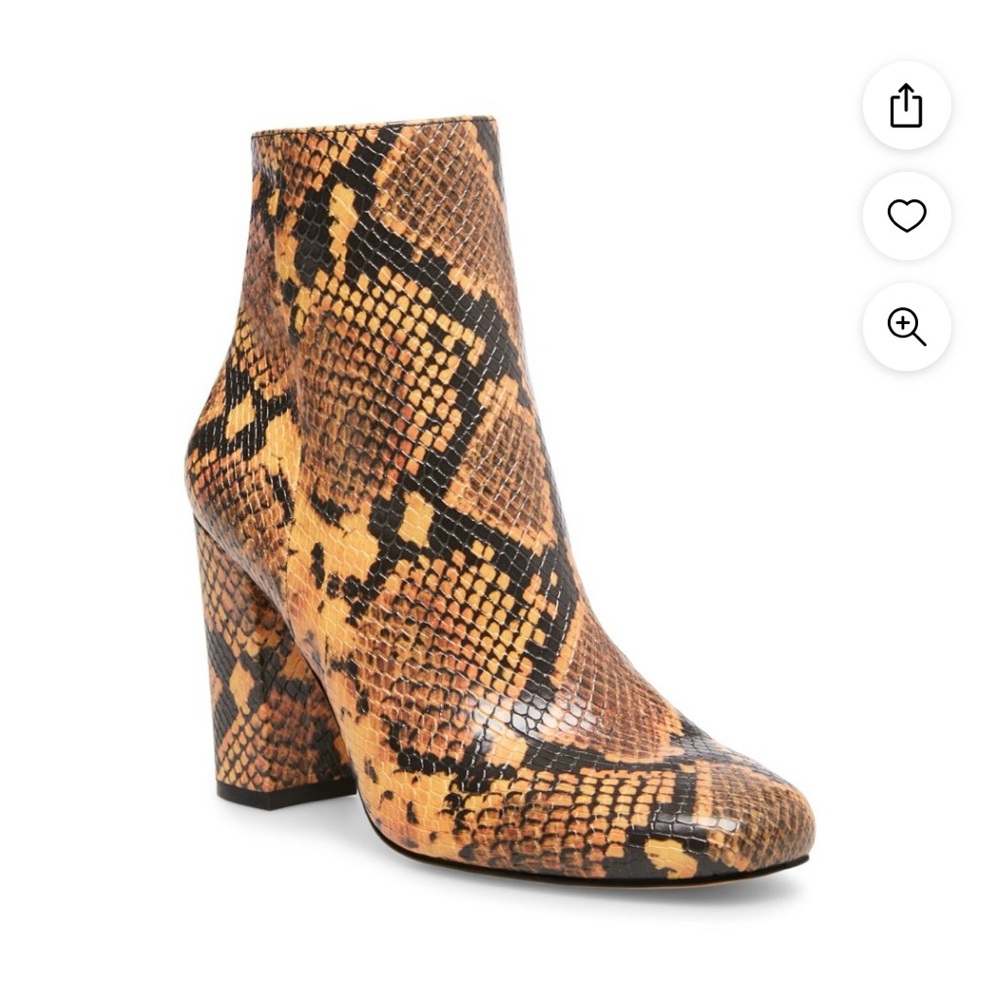 Steve Madden Pixie Snake Heeled Boot